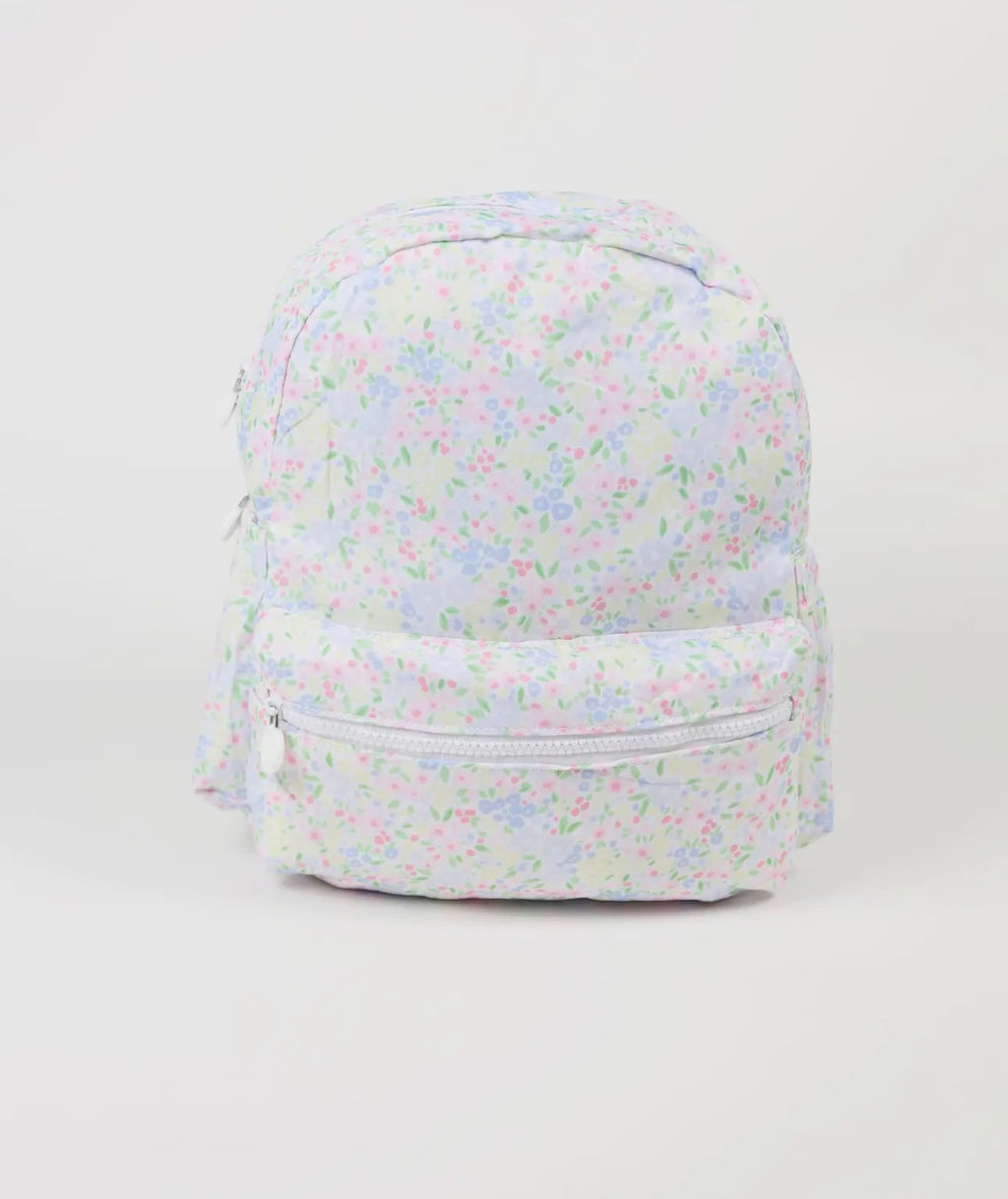 Floral Nylon Backpack Toddler & Full Size