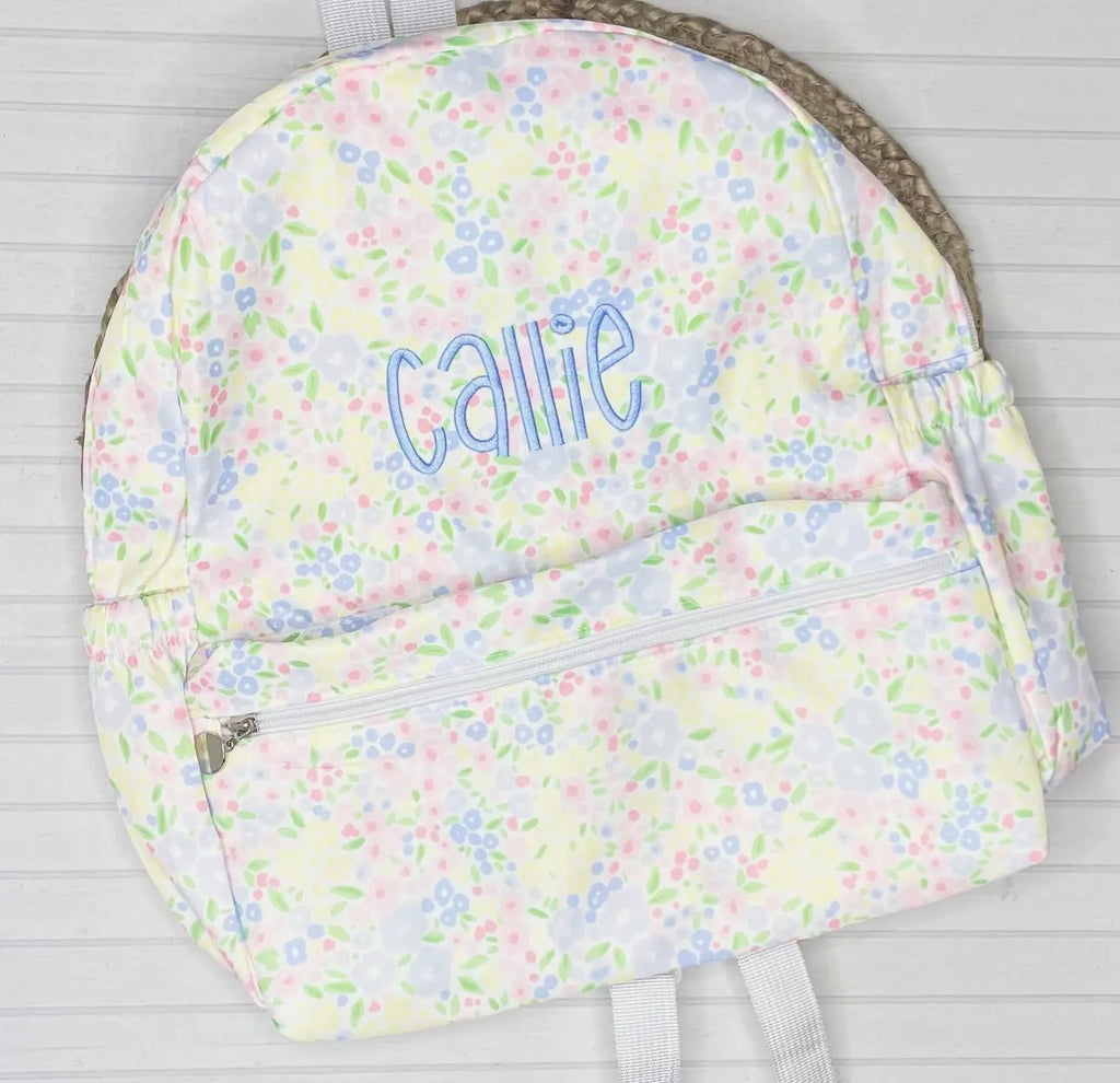 Floral Nylon Backpack Toddler & Full Size