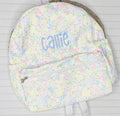 Floral Nylon Backpack Toddler & Full Size